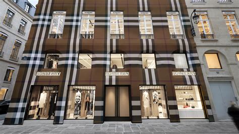 burberry paris store